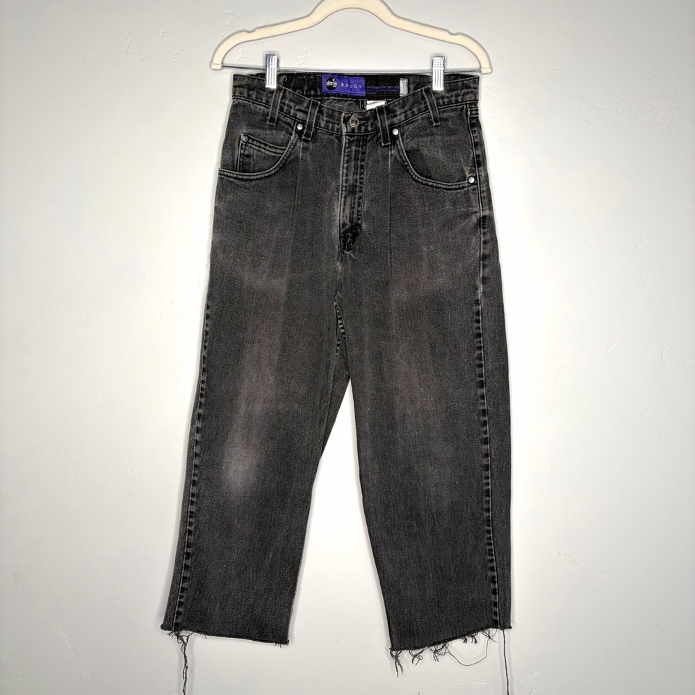 Vintage Levi’s‎ Silvertab Baggy Jeans Made in USA Size 31 Charcoal Black